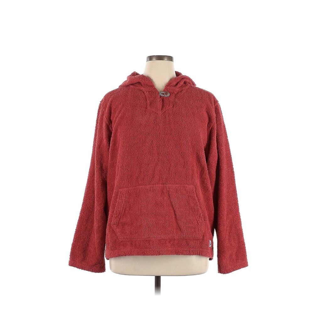 Birdwell Beach Britches Terrycloth Red Hoodie Surfing Baja XL